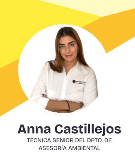 Anna Castillejos, técnica experta en Asesoría Medioambiental.